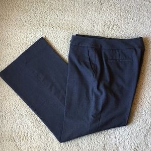 Calvin Klein Classic Fit Wide Leg Trousers Size 6P